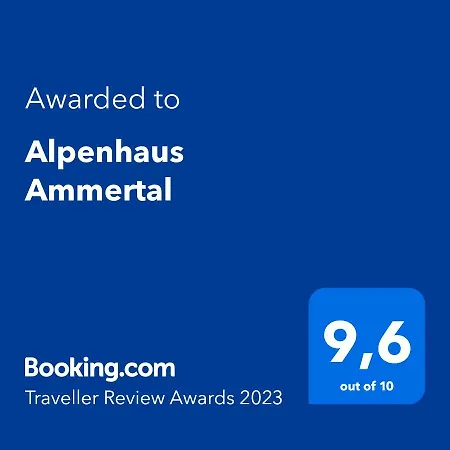 Casa de Férias Alpenhaus Ammertal Unterammergau